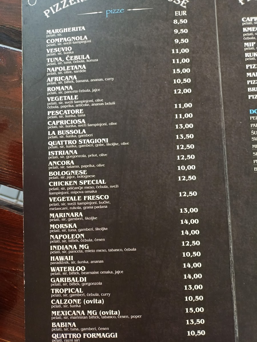 Menu Pizzeria Ancora-8